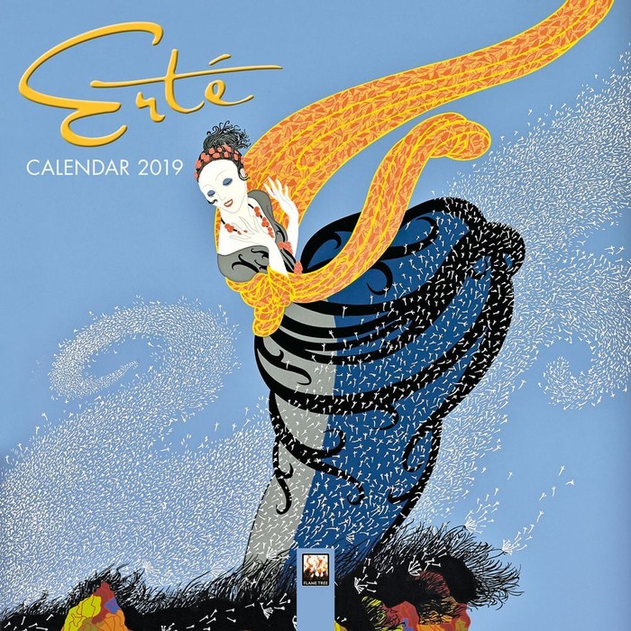Erte Mini Wall Calendar, by FLAMET Tanga