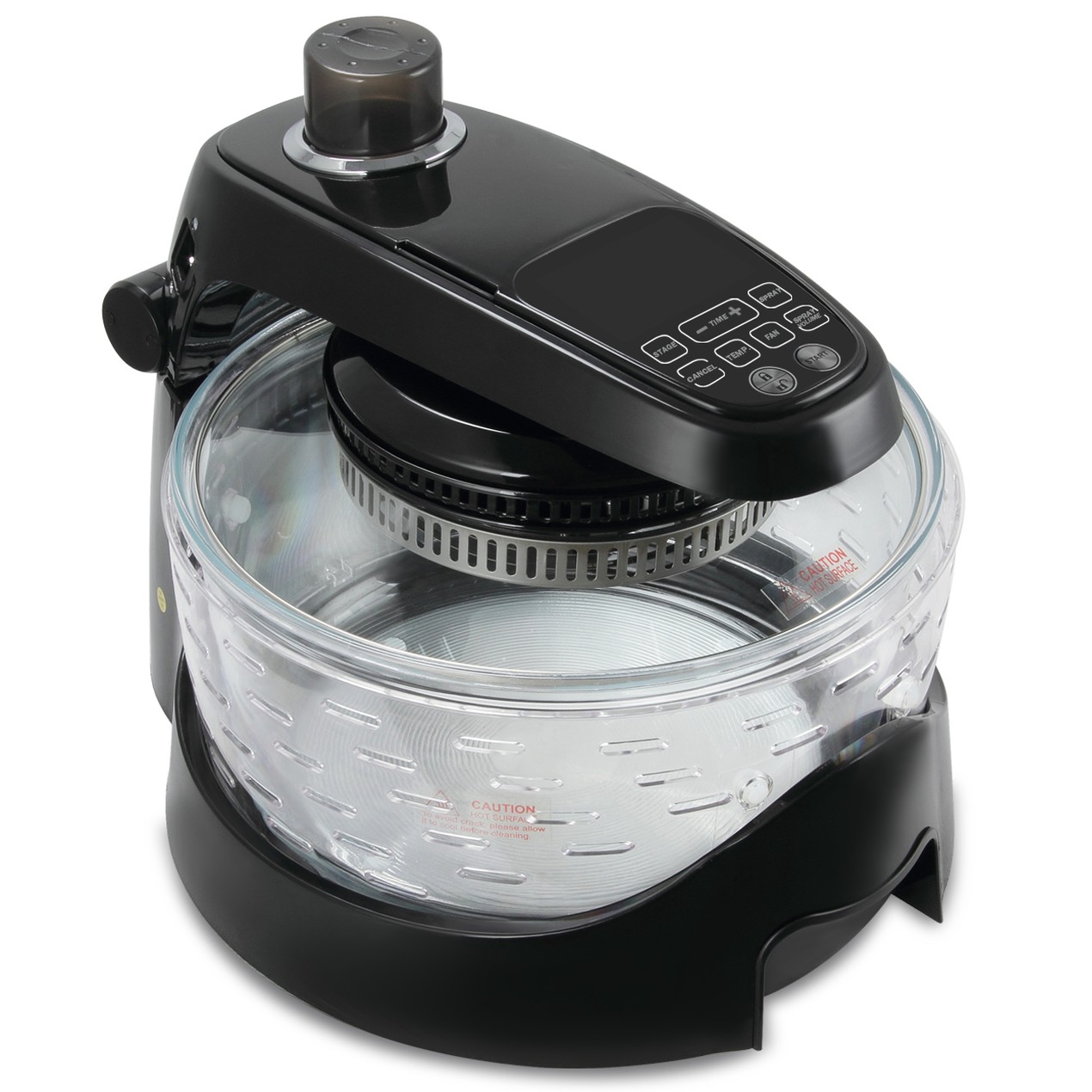 Della 12 Quart Halogen Convection Countertop Oven Oil Less Air