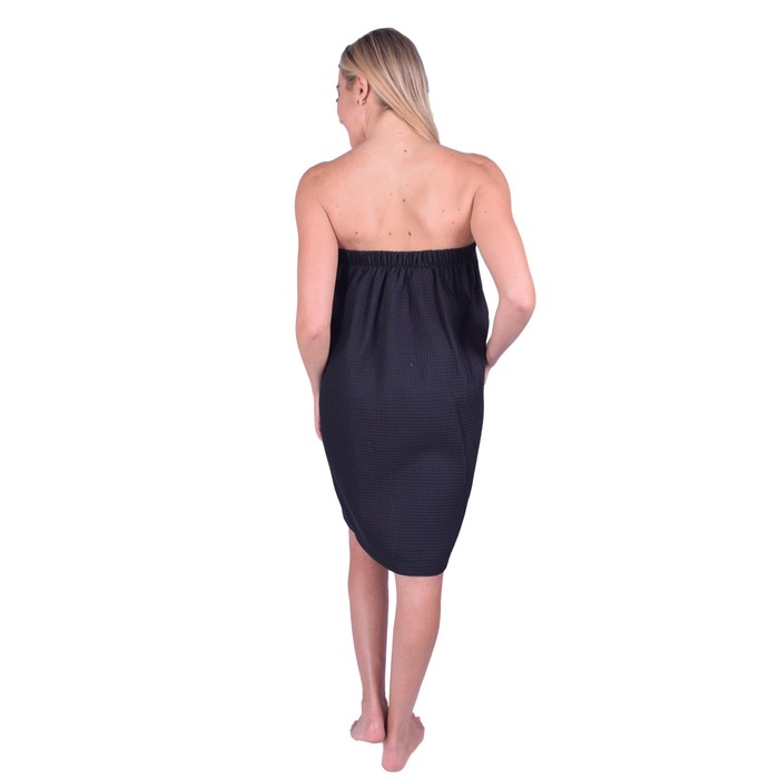 Waffle Cotton Spa  Body Wrap Sarong  with Velcro Closure  Waffle Cotton Spa  Body Wrap Sarong  with Velcro Closure