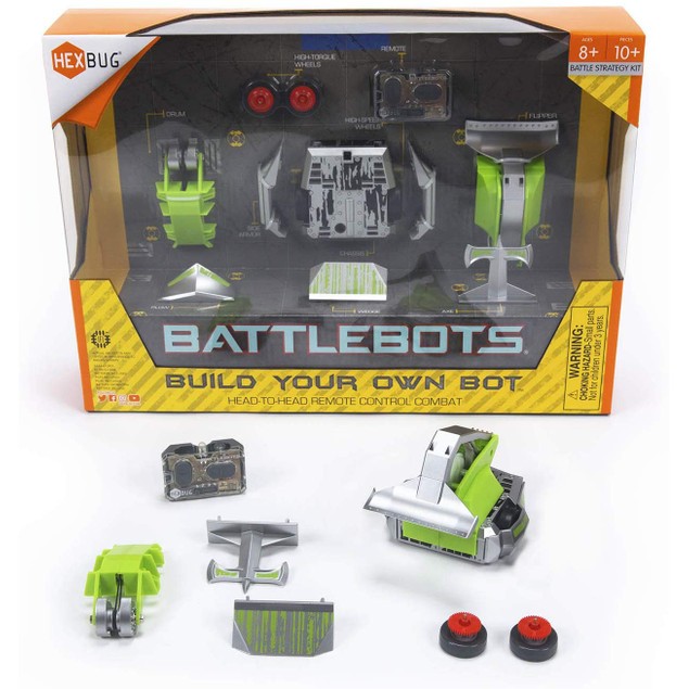 Hexbug Battlebots Build Your Own Bot, Remote Control Customizable ...