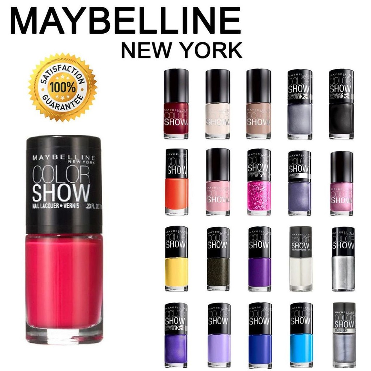 10 Pack Maybelline Color Show Nail Polish Set Assorted Colors Tanga 10 Pack Maybelline Color Show Nail Polish Set Assorted Colors Tanga