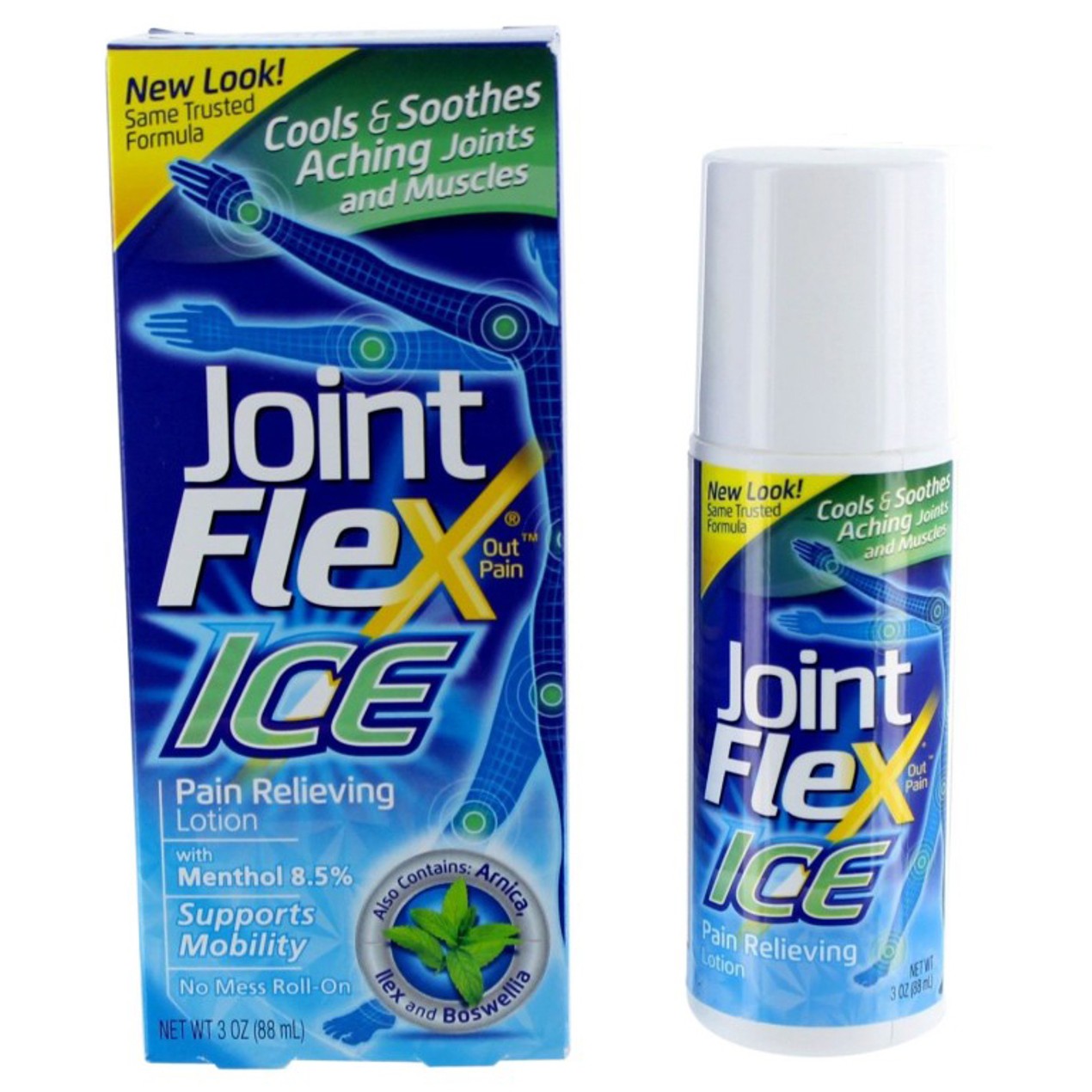 2 Pack Jointflex Ice Sport Arthritis Muscle Pain Relieving Lotion 3 Oz Tanga