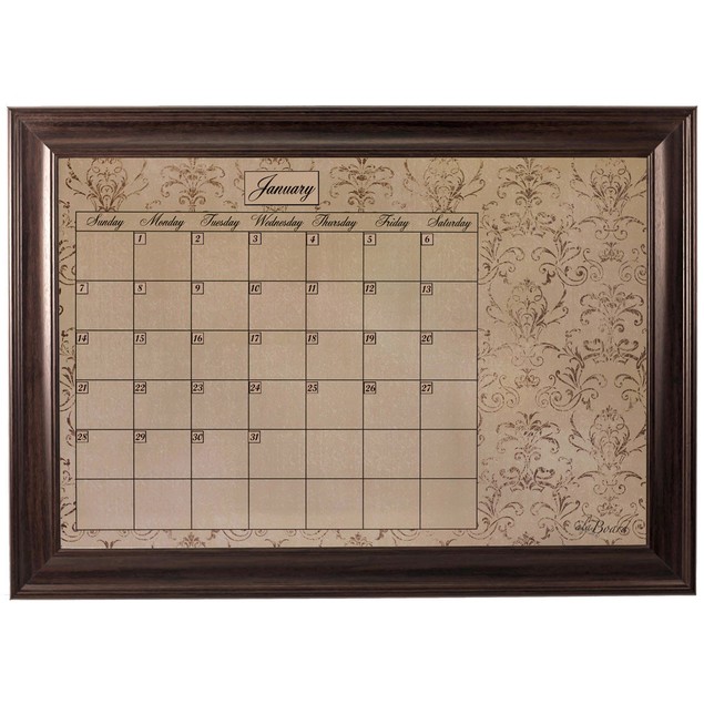 Giant Framed Dry Erase Wall Calendar BelleChic giant-framed-dry-erase-wall-calendar-bellechic